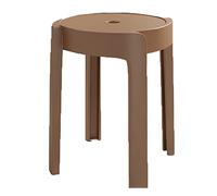 Stacking Stools Set of 10 - Round Nesting Bar Stool with Anti-Slip Foot Pads, Modern Design, Supports up to 150kg, Ideal for Home Office Kitchen