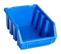 Stacking Storage Bins Tool Case Storage Basket Storage Box Blue Plastic vidaXL