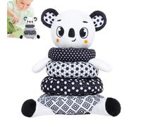 Stacking Toy For Kids - Plush Learning Stacking Toys, Animal Stacking Game Toy | Development Activity For Girls Boys, Encourages Eye Coordination
