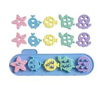 Stacking Toys Blocks - 11.02in Silicone Blocks | Silicone Sea Animal Toy - Educational Building Set For Home Classroom School Bedroom Study Boys Girls Birthday Holiday Playroom Preschool Kindergarten