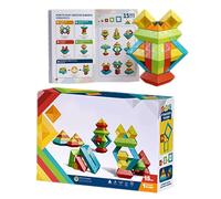 Stacking Toys For Kids - 15 Pcs Building Blocks Pyramid Stacking Set, Learning Activities, Educational STEM Sensory Toys, Stackings Blocks For Kids 4-6 Years Educational Play