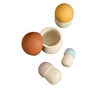 Stacking Toys for Kids - Silicone Color Sensory Toys | Size Learning Nesting Dolls | for Bedroom Homeschool Classroom Playroom Preschool Birthday Christmas Children's Day Boys Girls