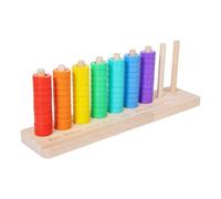 Stacking Toys Sensory Educational Shape Sorter Color Sorting Toy for Stacking Puzzle Educational Toy for Preschool Learning