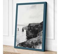 Stacks Coastal Canvas Wall Art Print 24x16 Inch (61 x 41 cm)