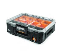 Toughbuilt StackTech Black & orange Organiser with 12 compartments