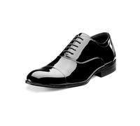 Stacy Adams Gala Tuxedo Dress Shoes, Black Patent, 14.5 UK