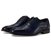 STACY ADAMS Kallum Cap Toe Oxford, Navy, Shoes Men, 7 UK