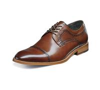 Stacy Adams Men's Dickinson Cap Toe Oxford, Cognac, 11 UK