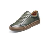 Stacy Adams Mens Dorian Lace Up Sneaker, Green, 10.5