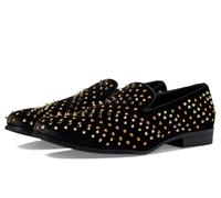 Stacy Adams Men's Sabert Spike Studded Slip on Loafer, Black Multi, 11 UK