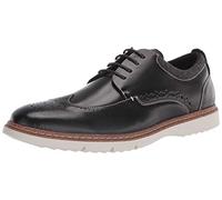 STACY ADAMS Mens Synergy Wingtip Lace Up Oxford Size: 7 UK Black