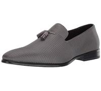 Stacy Adams Men's Tazewell Tassel Slip-on Loafer, Grey, 9.5 UK