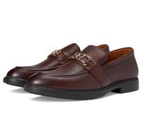 Stacy Adams Men's Todridge Moc Toe Slip on Loafer Penny, Brown Tumble, 8 UK