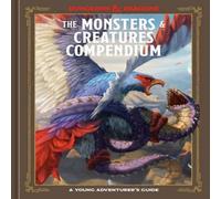 Stacy King Monsters & Creatures Compendium (Dungeons & Dragons) Hardback Book Stacy King Multicolor