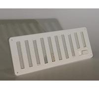 STAD BM479 White 9 Inch x 9 Inch Hit & Miss Vent & Flyscreen