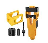 Stadbolt Installation Kit - Adjustable Door Lock Tool Set | Door Installation Tools | Door Lock Jig | Lock Replacement Parts for Bolt Window Garage Shop Entry Balcony Bookshelf Cabinet Vo