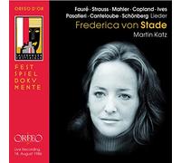 Stade/Katz - F. VON STADE LIEDERABEND