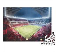 Stadio Giuseppe Meazza 1000 Pieces Adult Jigsaw Puzzles San Siro Jigsaws Challenging Game Family Challenging Educational Challenge Home Decoration for Adults Gifts Ideas 1000pcs (75x50cm)