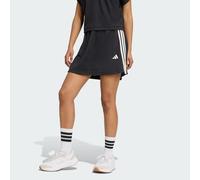 adidas Stadium 3-Stripes Tennis Inspired Jacquard Skirt with Short, Recycled Polyester, Black