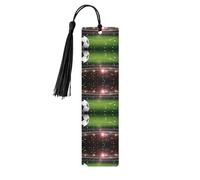 Stadium Football Arena Sports Wooden Bookmark - Beautiful Double-Sided Printed Bookmarks Made from High-Quality Poplar Wood for Books, Journals & More