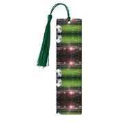 Stadium Football Arena Sports Wooden Bookmark - Beautiful Double-Sided Printed Bookmarks Made from High-Quality Poplar Wood for Books, Journals & More