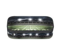 Stadium Football Satdium Field Light Night Large Capacity Pencil Case Stationery Storage Bag with Zipper Boys Girls Students School