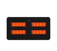 Stadium Heated Seat Cushion | Non-slip Portable with USB Charger and 3 Heat Levels, Heating Pad for Stadium Seats - For Sofa Office Camping Fishing Picnic Outdoor