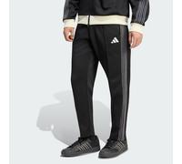 adidas Men's Stadium Regular Fit Pique Full Length Open Hem Trackpants Pants, Black, M