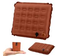 Stadium Seat Cushion - Self Inflating Thickened Cushion, Lightweight Portable Seat Support, Safety Gear with Reflective Strip, Travel Accessory | Inflatable Outdoor Seat Cushion