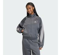 Adidas Stadium Full Zip Sweatshirt Grey S Women