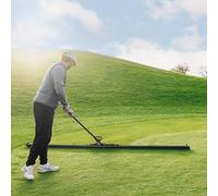 StadiumMax Folding Golf Course Dew Brush |10ft Wide Turf Maintenance Brush | Compact & Foldable Design for Easy Storage - Ideal for Golf Courses, Pitches & Lawns