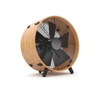 Stadler Form Fan Otto with Eco-friendly Bamboo Ring, Electric Fans with 3 Power Levels for Home and Office, 45W