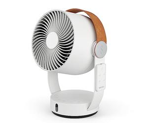Stadler Form Leo 3D air circulator, fan with horizontal and vertical swivel function, long range up to 8 m, with remote control, white