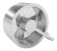 Stadler Form Q Floor Fan 40W Ø43cm Metal Brushed by Carlo Borer