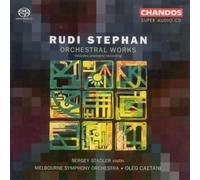 Stadler:Melbourne So:Caetani - STEPHAN: Music for Violin and Orchestra / Music for Orchestra