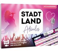Stadt, Land, Atemlos (Schlager Edition): The classic game for all fans of ESC and Schlager - from Helene Fischer to UDO Jürgens to Beatrice Egli