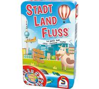 Schmidt Stadt, Land, Fluss in Metal Tin – US Import ACC NEW