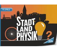 Stadt, Land, Physik - 115 Spielblöcke: Physiker-Geschenkidee | Stadt-Land-Fluss Variante mit Spielvorlagen für Physikexperten, Physikstudenten oder Schüler