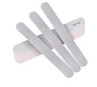 Stadux 12 PCs Professional Nail Files Double Sided Emery Boards 180/240 Grit, Fingernail Files for Natural/False Nails, Nail Styling Set for Home and Salon Use - White