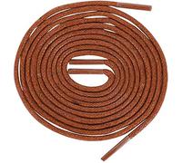 Stadux Round Waxed Cotton Dress Laces 2.5 mm Width, 80-100 cm Length (Length 100cm, Brown)