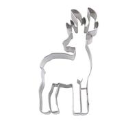 Staedter 076280 Reindeer Cookie Cutter, Silver, 11 cm