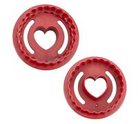 Städter 954138 Spitzbub Heart Linzer Cookie Cutter, Plastic