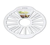 Staedter Cake Divider for 14/18 Piece, 27.5 cm, White, 30 x 27.5 x 30 cm