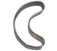 Staedter Croissant Cookie Round Cutter, 5.5 cm, Stainless Steel, Silver, 30 x 30 x 30 cm