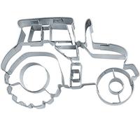 Staedter Embossing Tractor Cookie Cutter, Stainless Steel, Silver, 30 x 30 x 30 cm