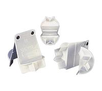 Staedter Foldable Cinnamon Star Cookie Cutter, 4 cm, White