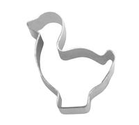 Staedter Mini Goose Cookie Cutter, 1.5 cm, Stainless Steel, Silver