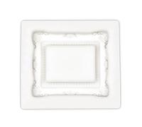 Staedter Picture Frame Deco-Flex-Model, Silicone Rubber, White, 6.5 x 6.5 x 6.5 cm