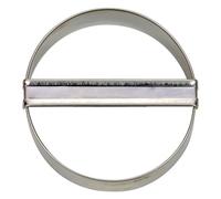 Staedter Smooth Ring Cutter, 6 cm, Stainless Steel, Silver, 30 x 6 x 30 cm