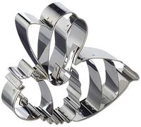 Staedter Stainless Steel Bee Shape Cookie Cutter, 7 cm, Silver